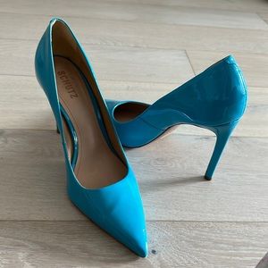 Blue Shutz Heel